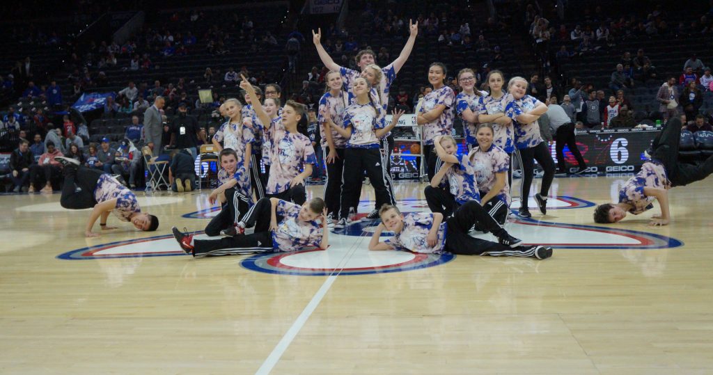 Freestyle Dance Academy, dance, dancers, dance company, dance team, dance crew, performing arts, performance, Philadelphia, 76ers, Sixers, entertainment, NBA, hip-hop, jazz, live, dance studio, Bucks County, Pennsylvania, Best of Bucks, Warrington, Chalfont, Doylestown, Lansdale, 